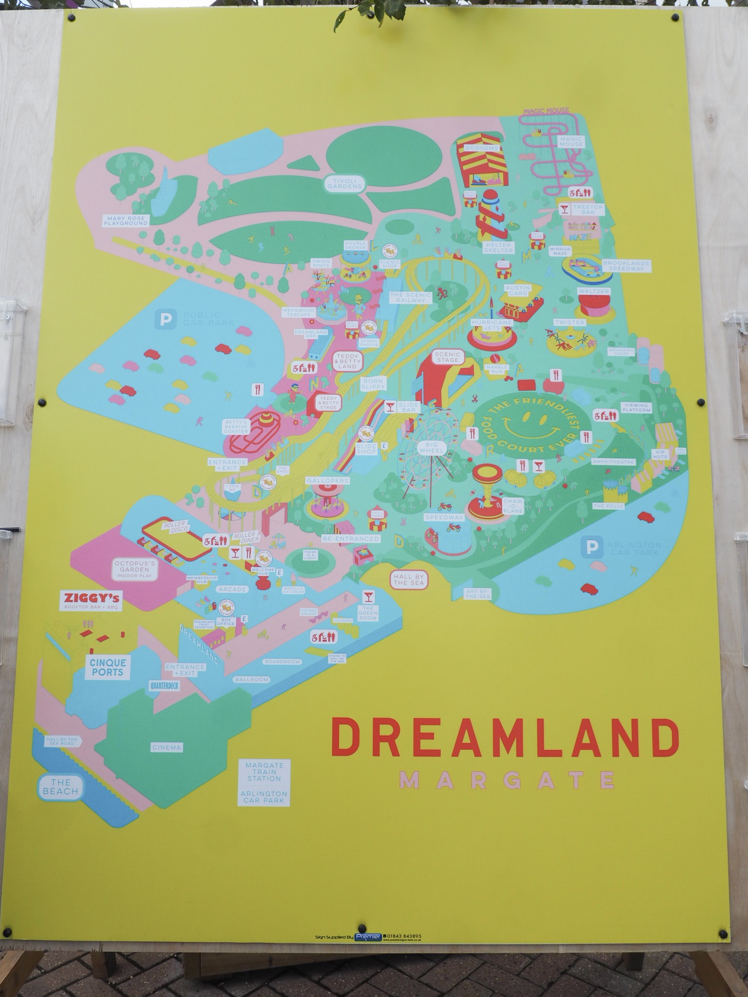 Dreamland map