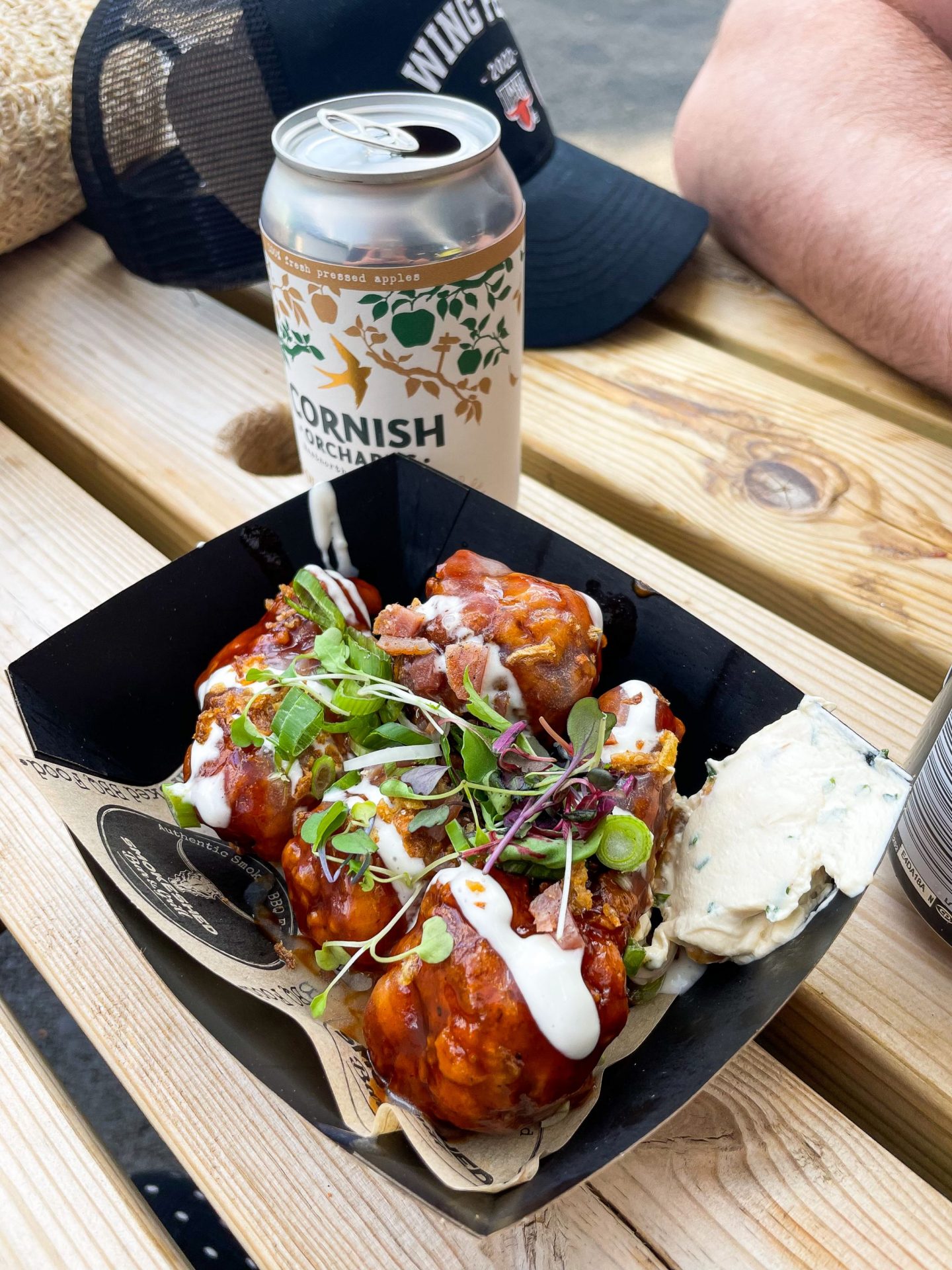 Smokeshed chicken wings - wing fest london 2022